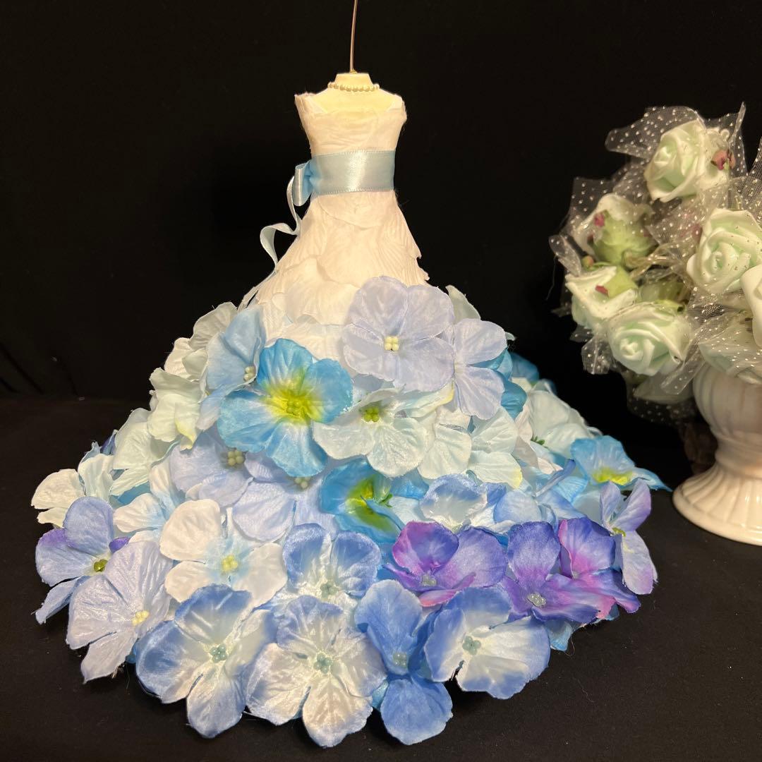 ウェディングドレス　ドレスのライト　紫陽花　ウェディング　結婚式　セット売り