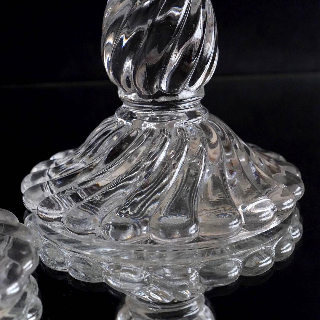 1890年オールドバカラBACCARATバンブー★キャンドルホルダー燭台ペア希少