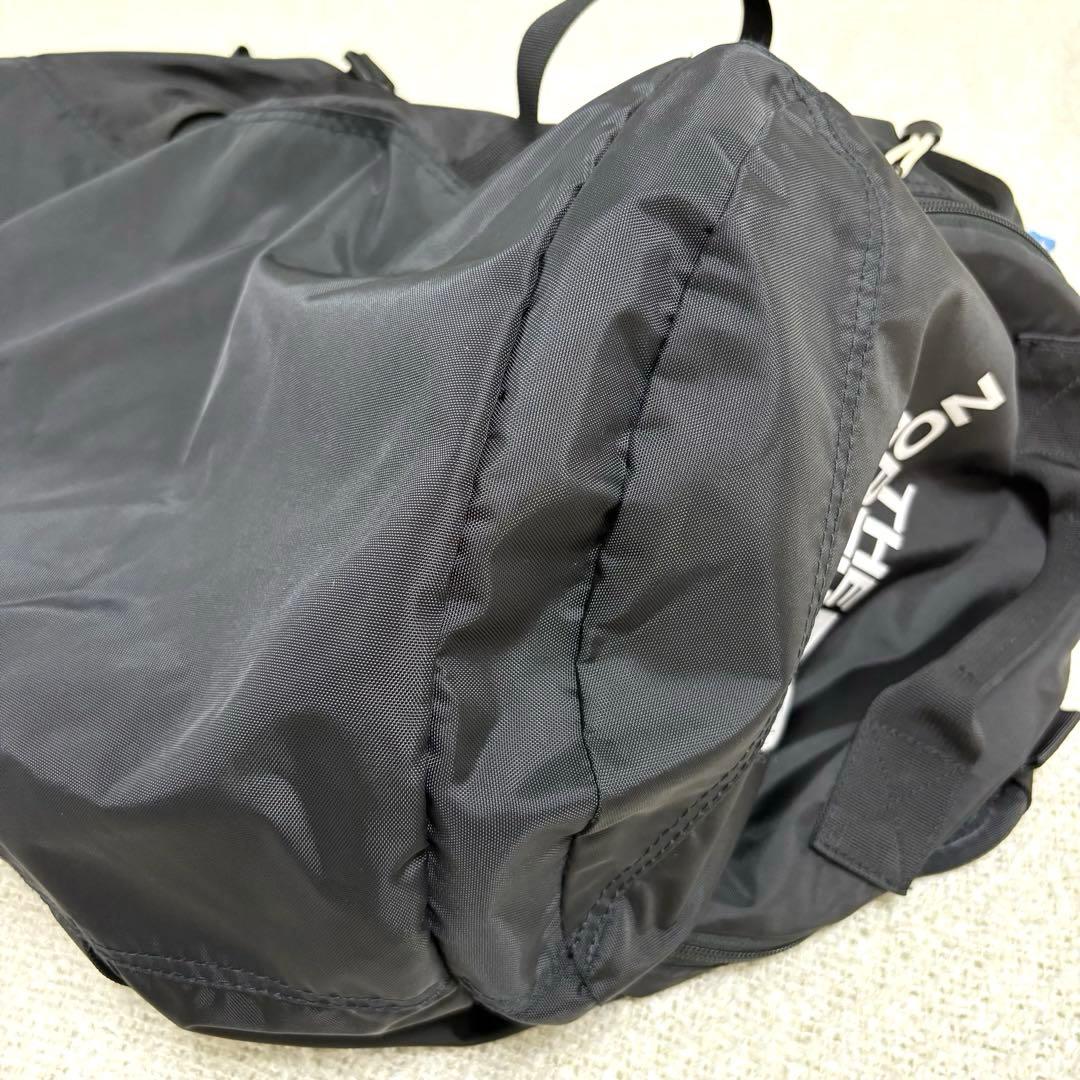 【美品】ノースフェイス ダッフルバッグ　50 ボストン　ナイロン　3way 黒