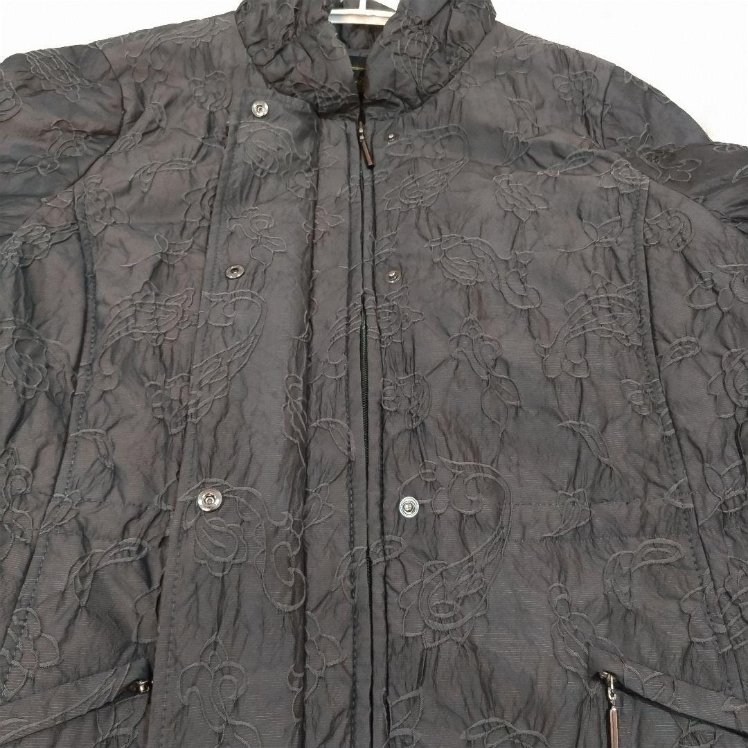 922 ⚜️レリアン⚜️❤品の良い刺繍模様入りおしゃれなコート❤13＋サイズ