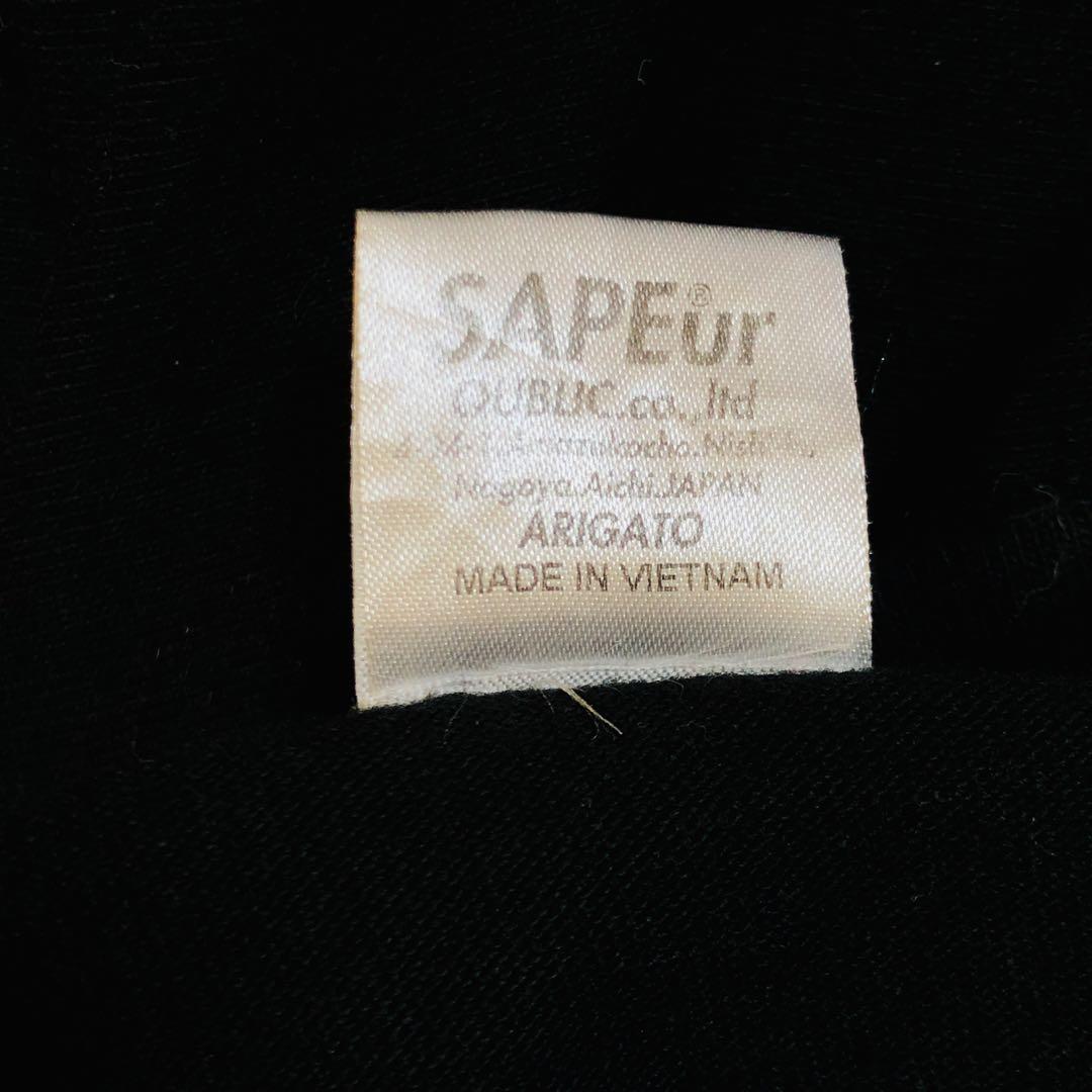 【人気コラボ】FR2 サプール ハートラビット 長袖Tシャツ ロンT L 黒