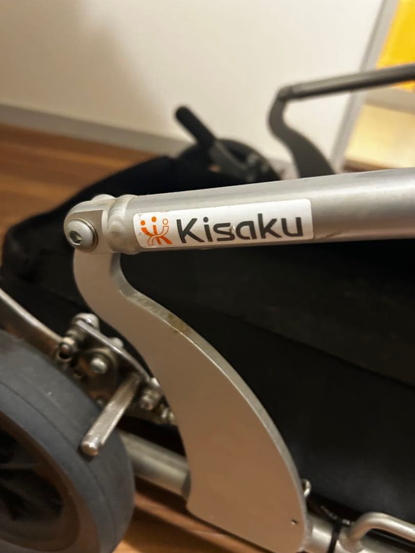 ハ*１様 ネイビー 介助用車椅子 折りたたみ