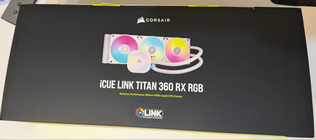 (新品未使用)CORSAIR iCUE LINK TITAN 360 RGB