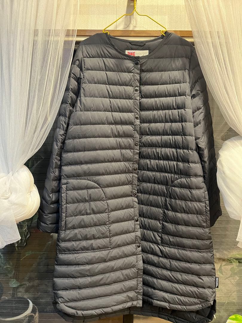 Traditional Weatherwear ブラックダウンジャケット　36