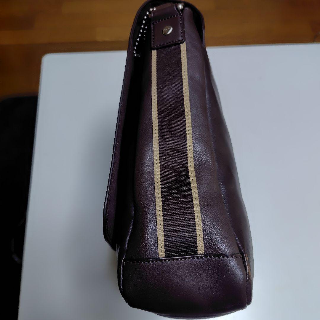 COACH　メッセンジャー　ショルダーバッグ F70555 ダークブラウン