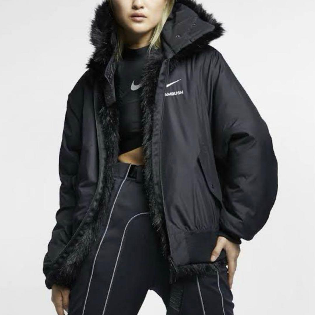未使用級 ナイキ アンブッシュ リバーシブル フェイクファー ジャケット