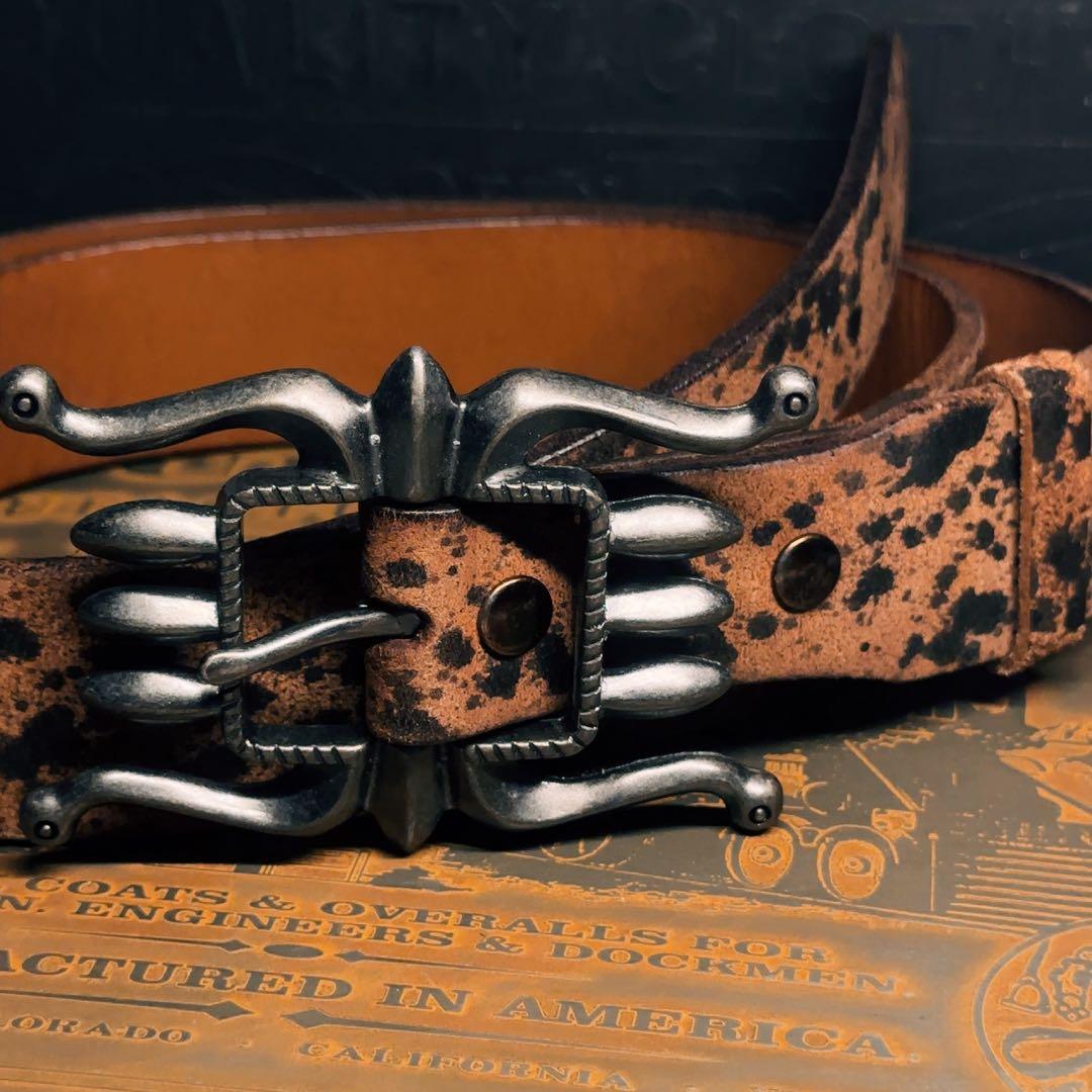 RRL オクトパス バックル ベルト-40