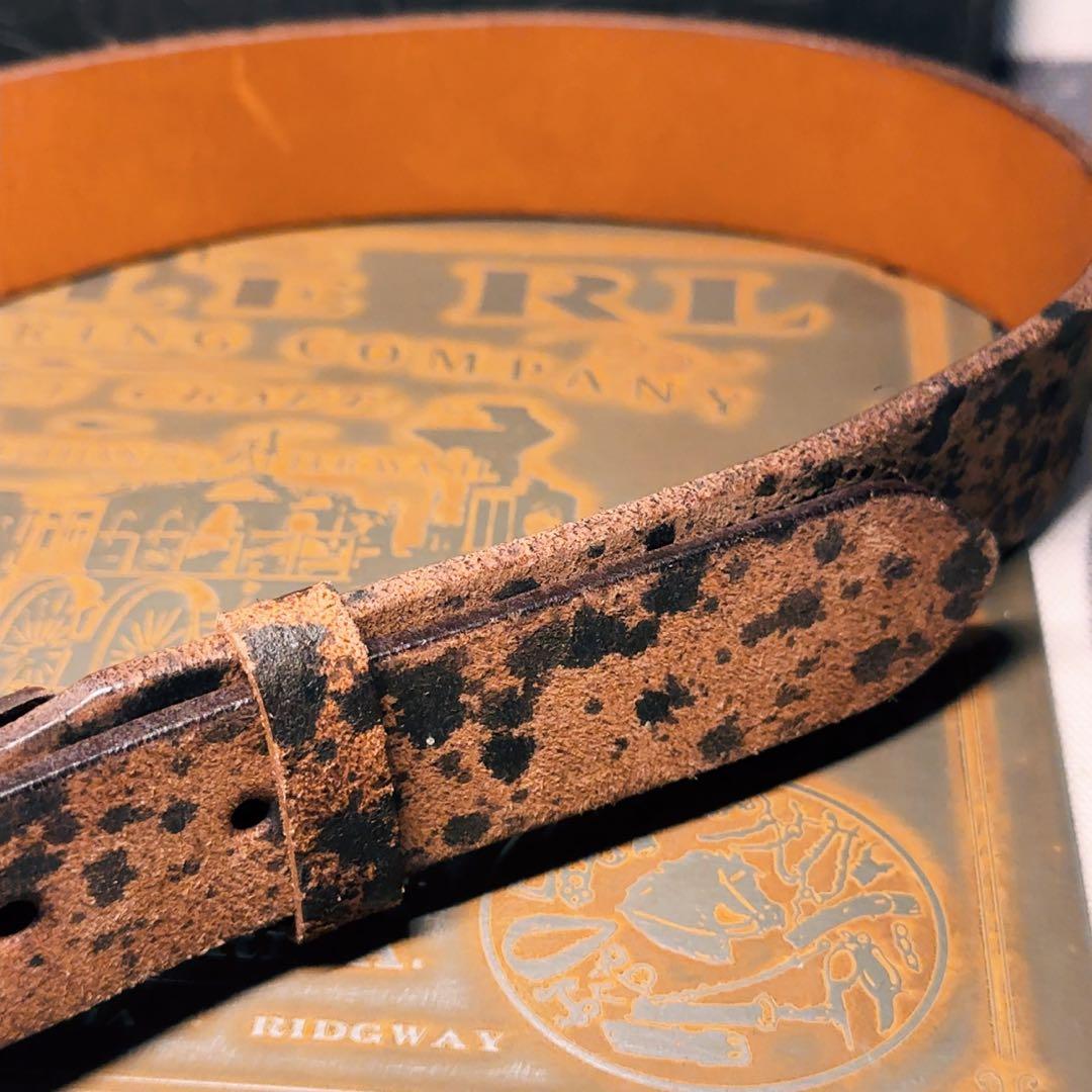 RRL オクトパス バックル ベルト-40