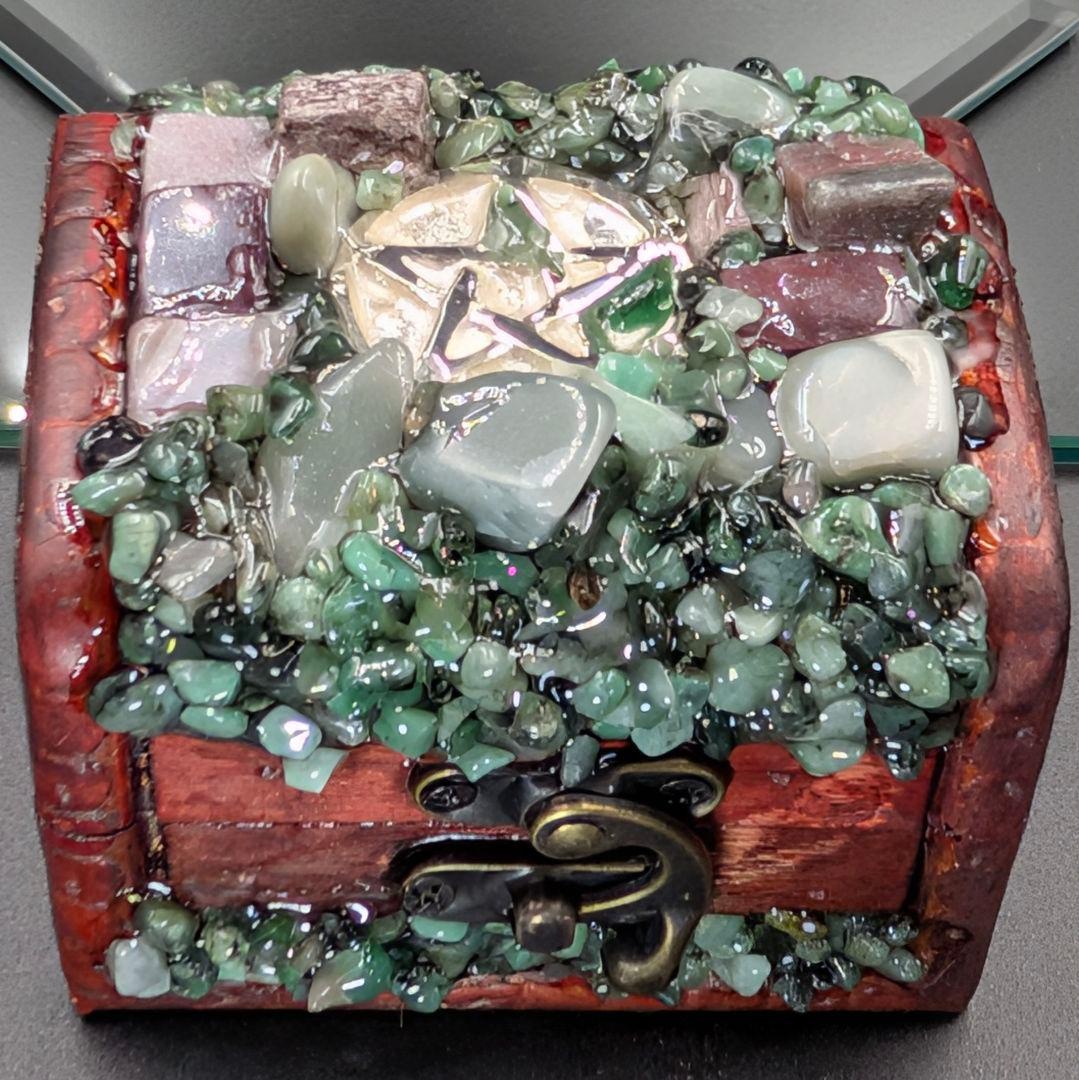 【1点物】 ソロモン王の鍵 護符魔術オルゴンボックス〜木星エメラルドタブレット〜