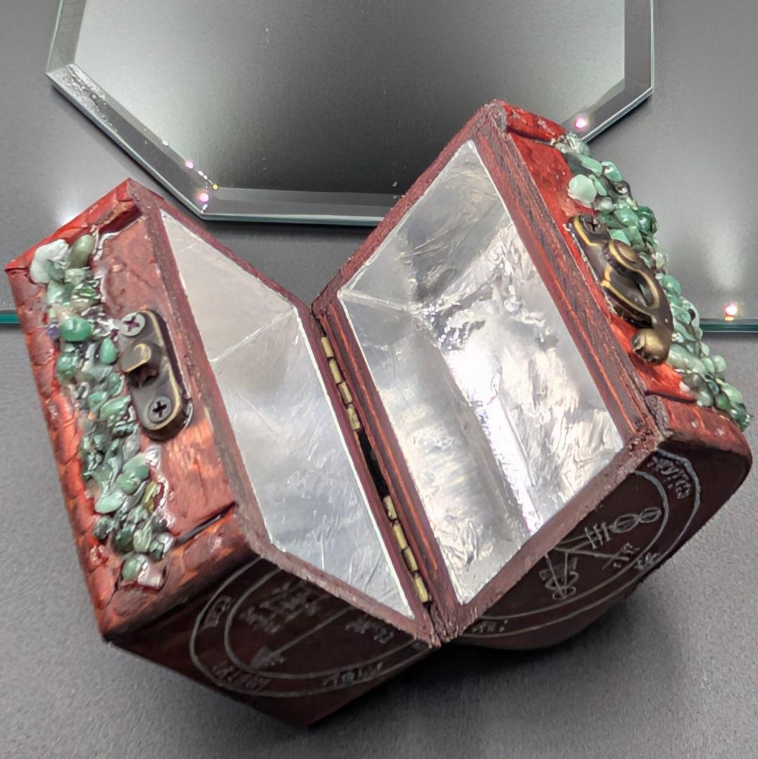 【1点物】 ソロモン王の鍵 護符魔術オルゴンボックス〜木星エメラルドタブレット〜