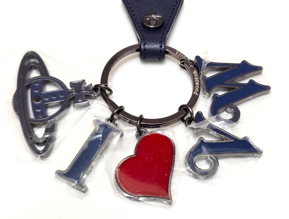 ヴィヴィアンウエストウッド　ハート　オーブ　キーリング　未使用箱付き　42193