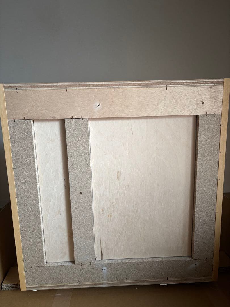 toolbox 棚付きボックスミラー　バーチ