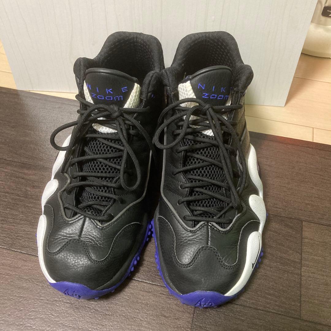 ナイキ　ズームアップテンポプレミアム　ブラック　バスケットシューズ　28㎝