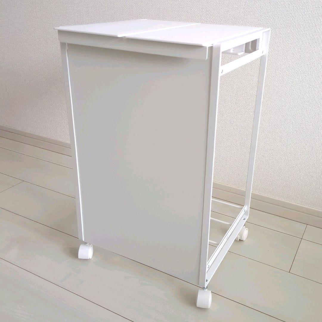 tower 山崎実業 蓋付き目隠し分別ダストワゴンタワー2分別 ゴミ箱