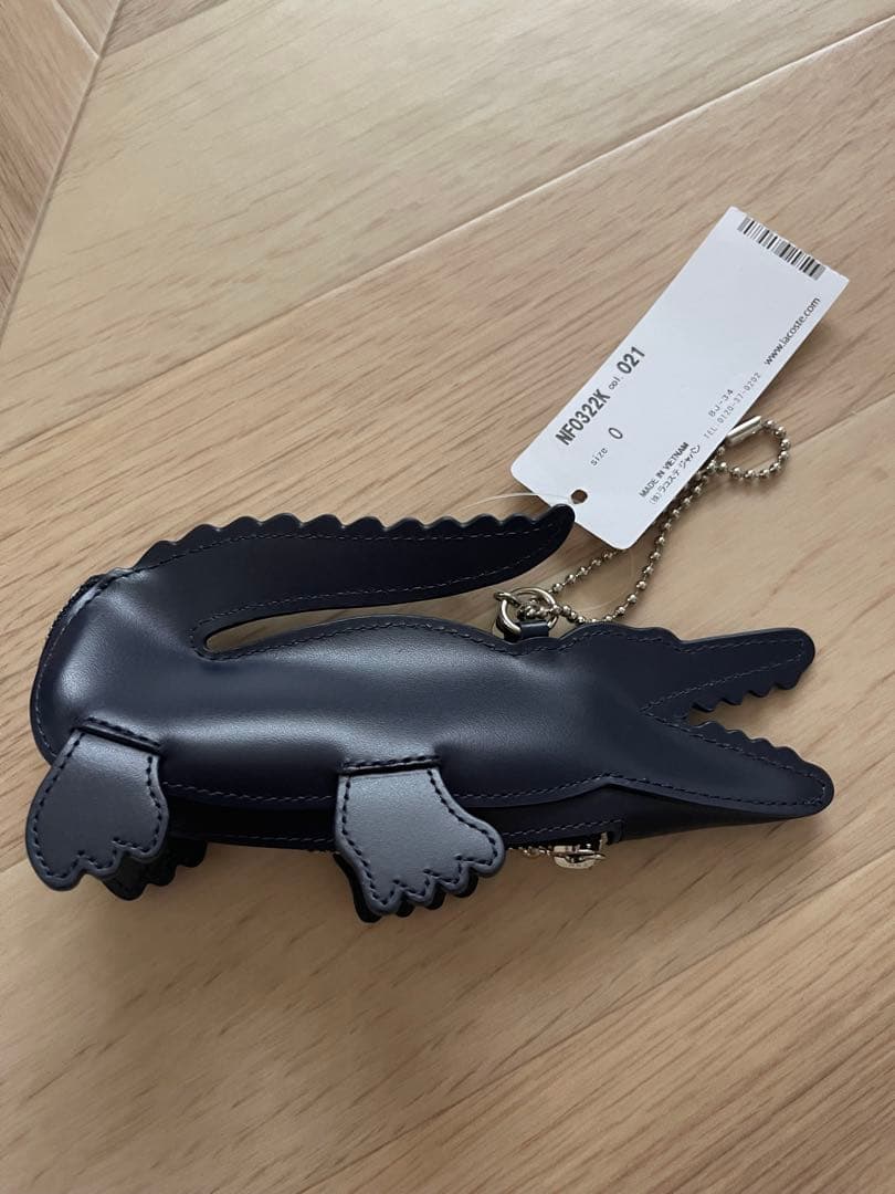LACOSTE ワニ型ケース ネイビー