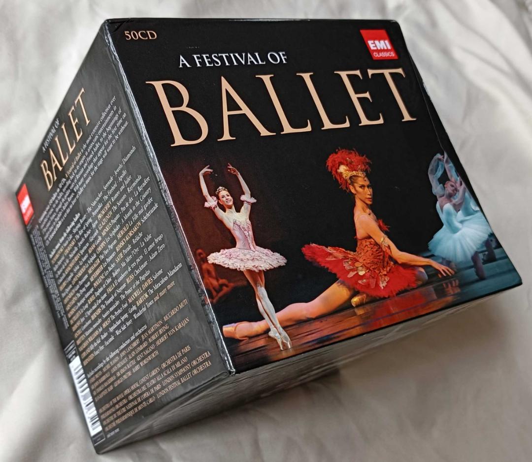バレエの祭典 50枚組CD 限定盤（名曲＆名指揮者多数）