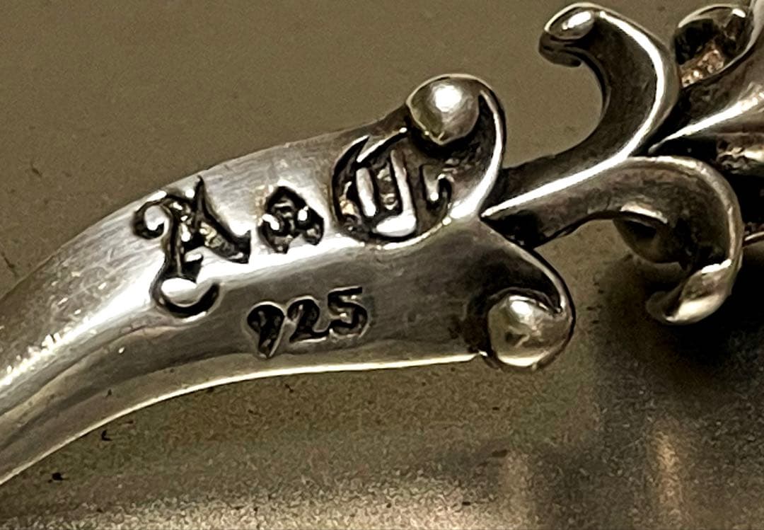 【週末限定値下げ】スカル クロー ネックレス トップ 925 A&G