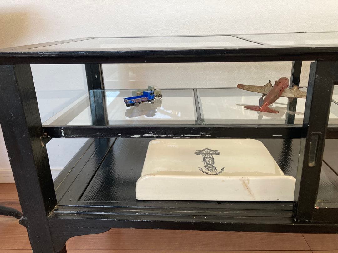 アンティークガラスショーケース