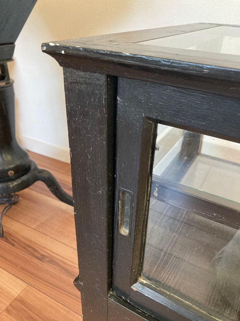 アンティークガラスショーケース