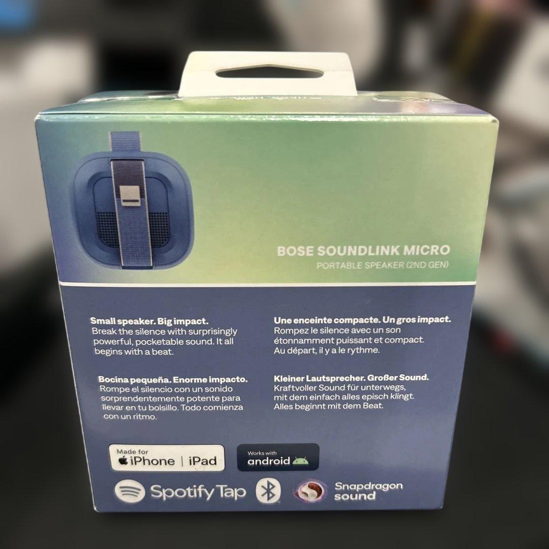 スピーカー・ウーファー Bose SoundLink Micro Portable Speaker