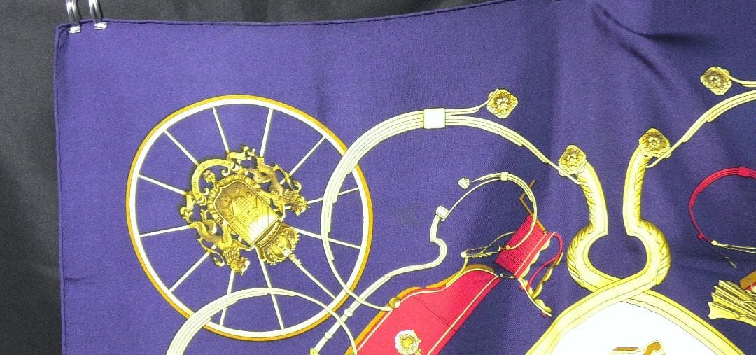 HERMES エルメス　大判スカーフ　カレ90　 D214