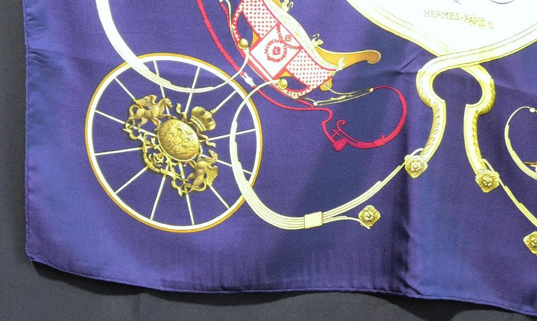 HERMES エルメス　大判スカーフ　カレ90　 D214