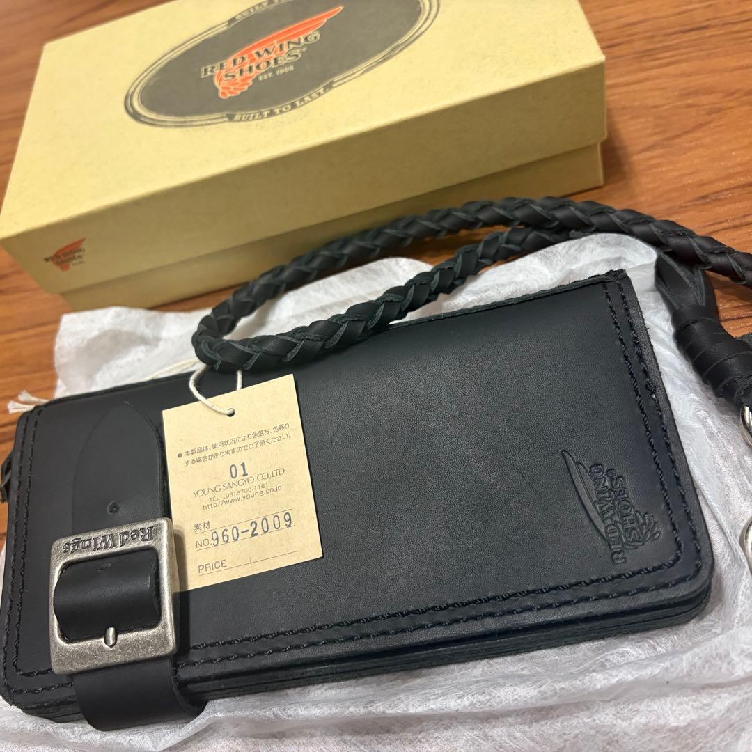 RED WING ブラック長財布