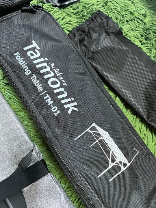 Taimonik フォールディングテーブル×2  +連結拡張天板