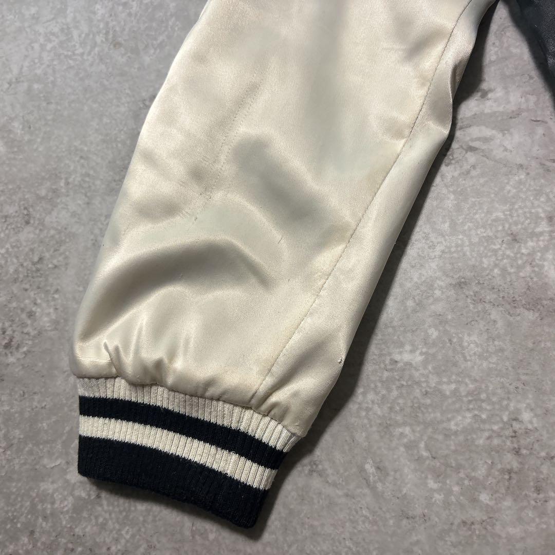 5 ジャックローズ×ローリングストーンズ 刺繍 スカジャン リバーシブル XL