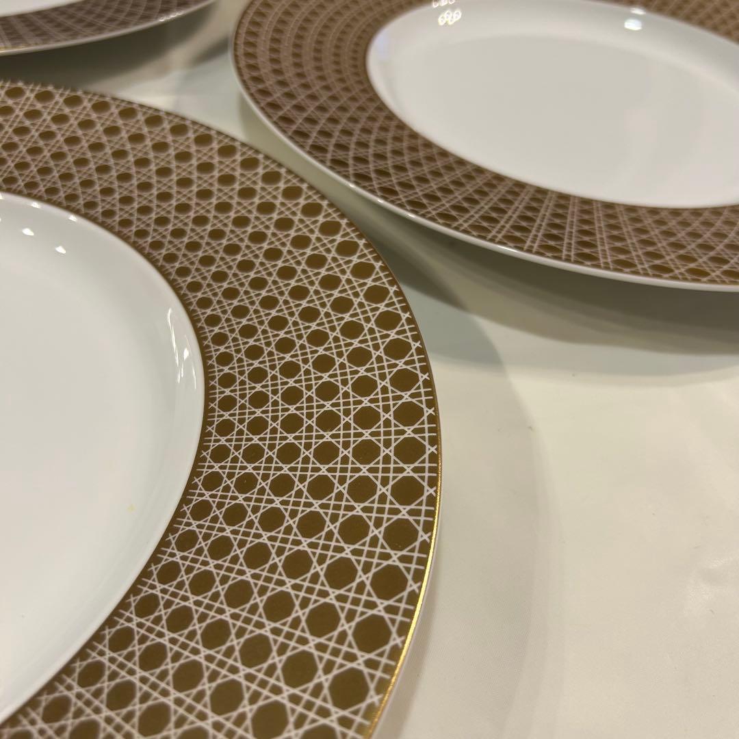 【値下げします】Dior カナージュ モンテーニュ​　プレート32cm 3枚