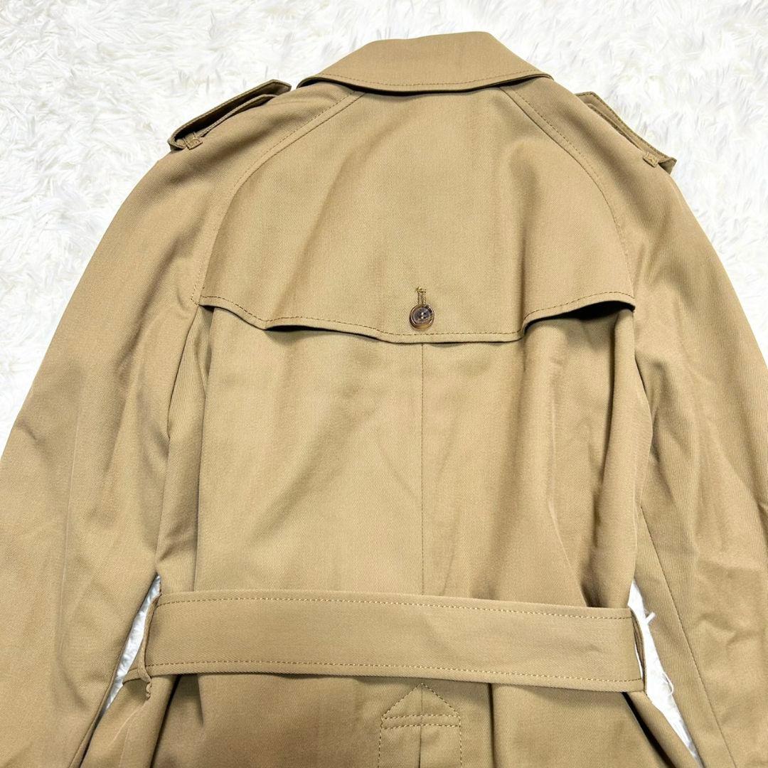 【美品】23区 トレンチコート 総柄 ベルト付き ベージュ Mサイズ