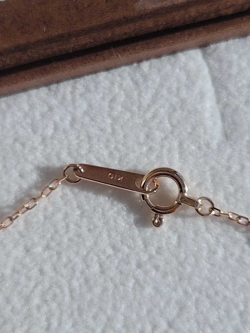 美品★Canal 4℃ K10 PGブレスレット ルビー ジルコニア