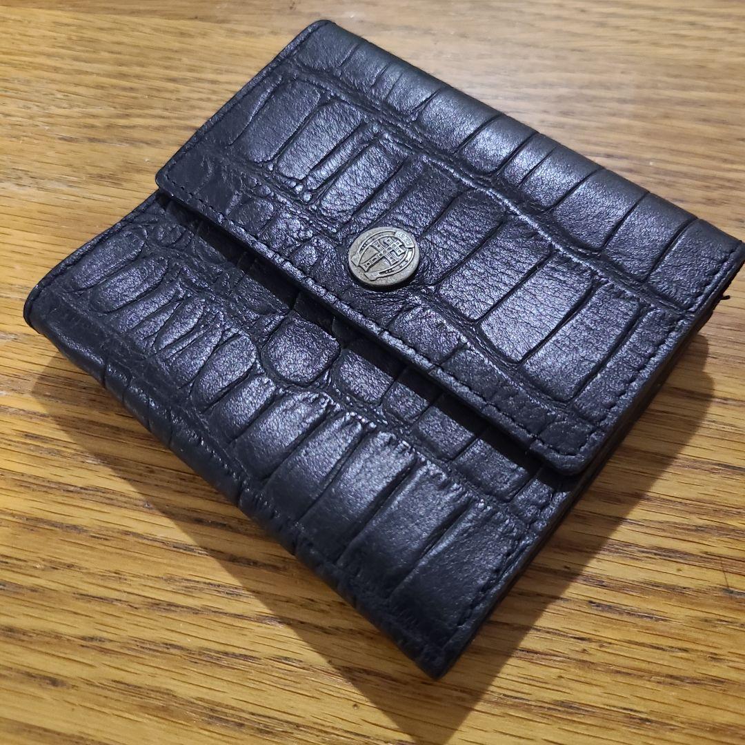 THE CRIMIE レザー 二つ折り財布 クロコダイル