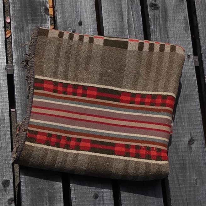 ヴィンテージ 1900s ホースブランケット ラグマット 絨毯