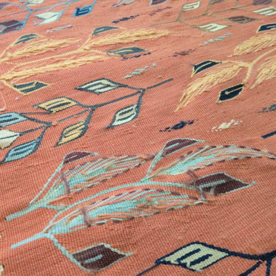 【極美品】手織り キリム トルコ・ウシャク産 絨毯 ウール 115×177cm