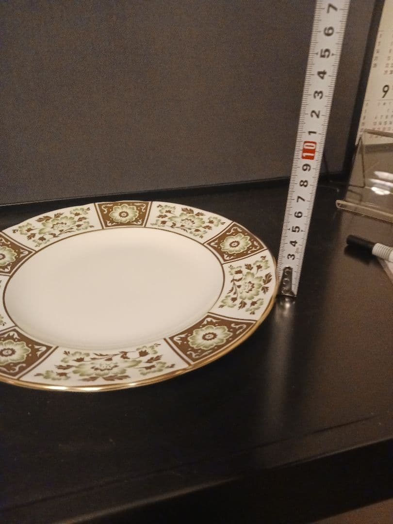 ロイヤルクラウンダービー グリーンダービーパネル ケーキプレート ③④