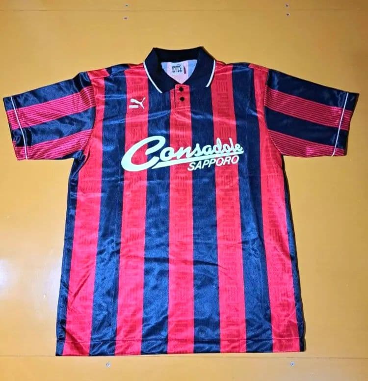 コンサドーレ札幌 JFL時代 Puma製ホームユニフォーム 1996-1997