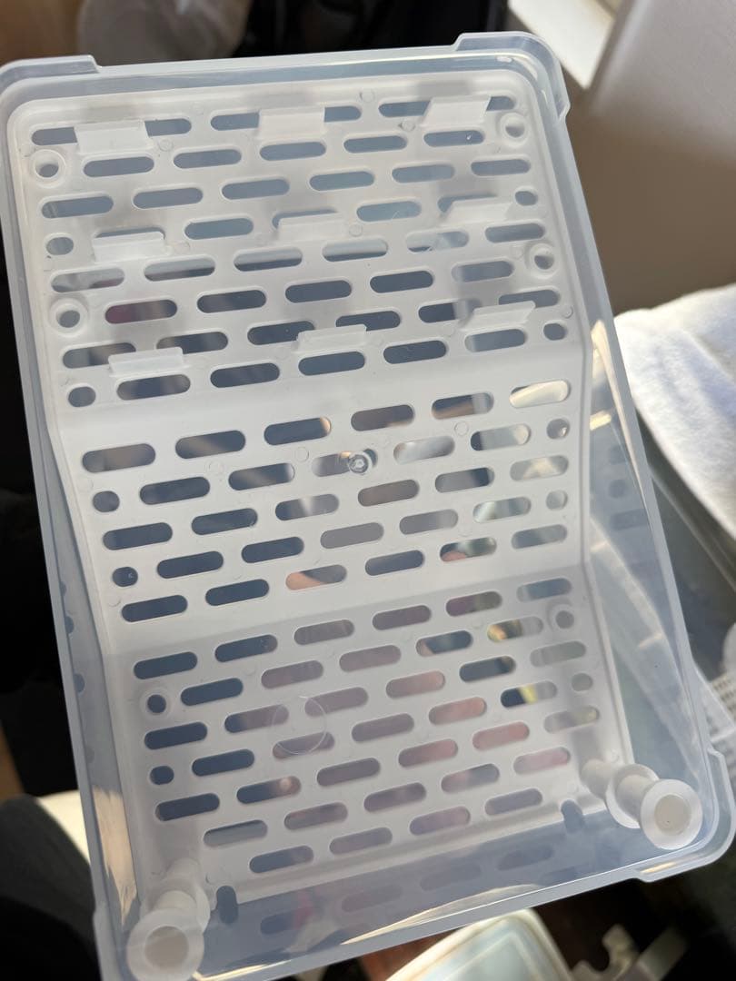 カメ専用飼育ケース　4個セット　中サイズ