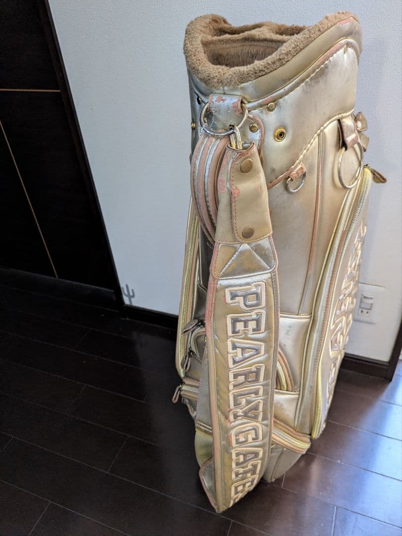 ✱最終✱再再お値下げ✱PEARLY GATES ゴルフキャディバッグ ゴールド
