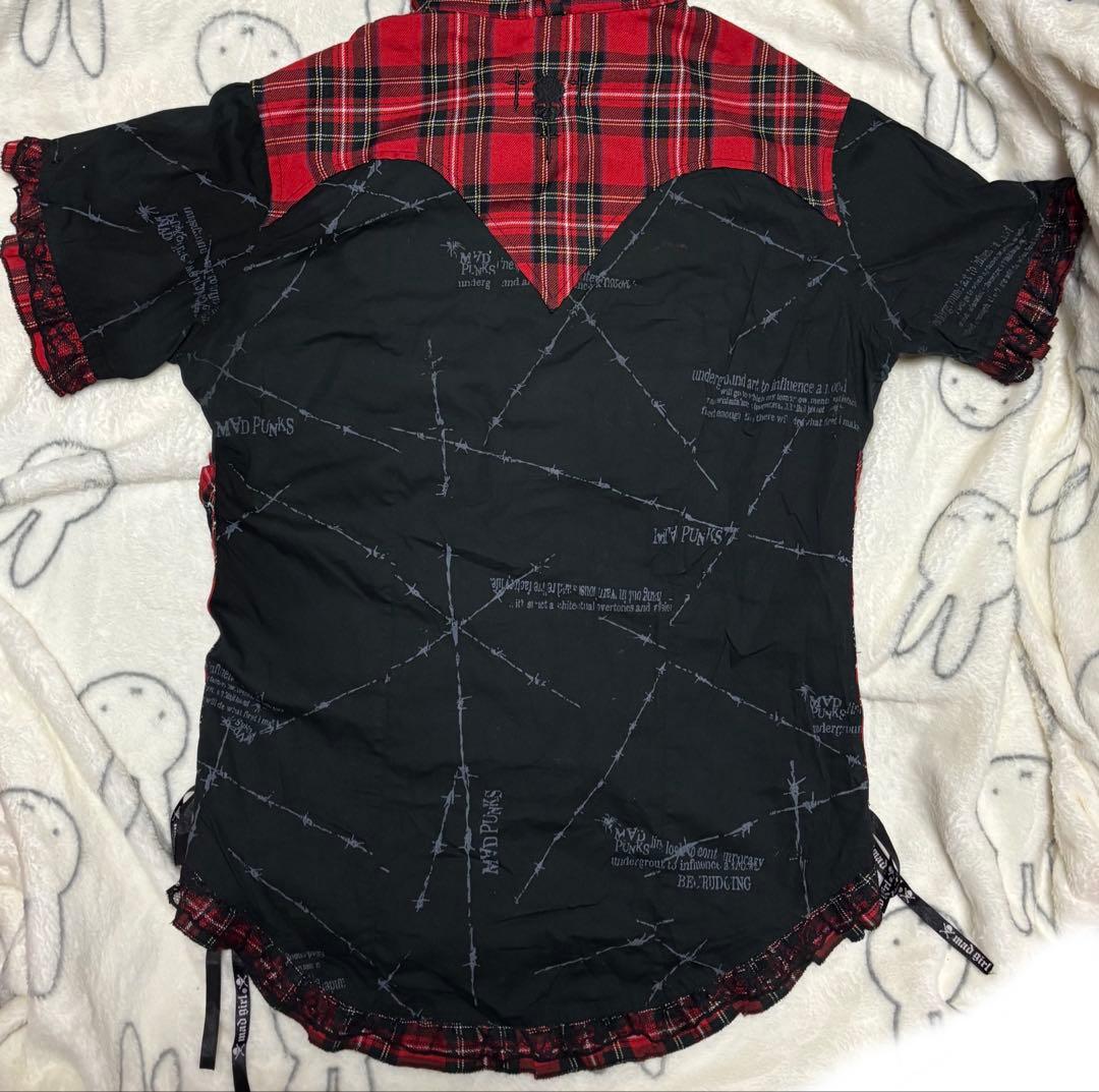 MAD GIRL MAD PUNKS 服　スカート　廃盤　リボン付き