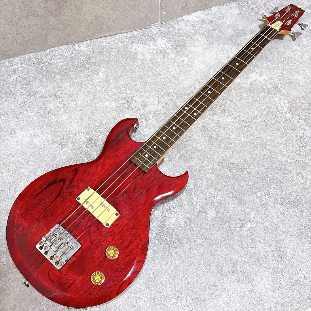 Aria proⅡ アリアプロ CSB-380 日本製 ベース 赤 カーディナル