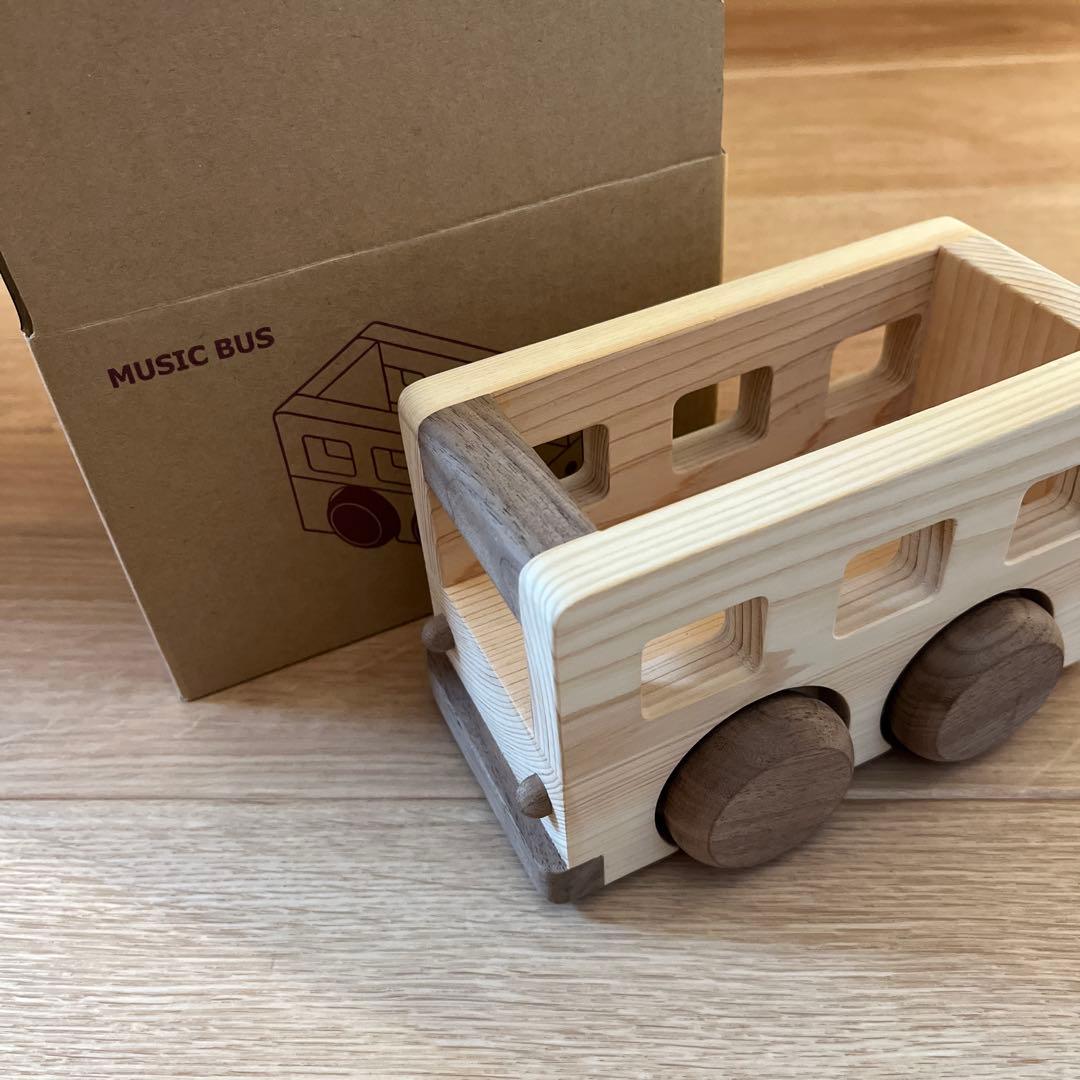 MUSIC BUS 木製オルゴールバス