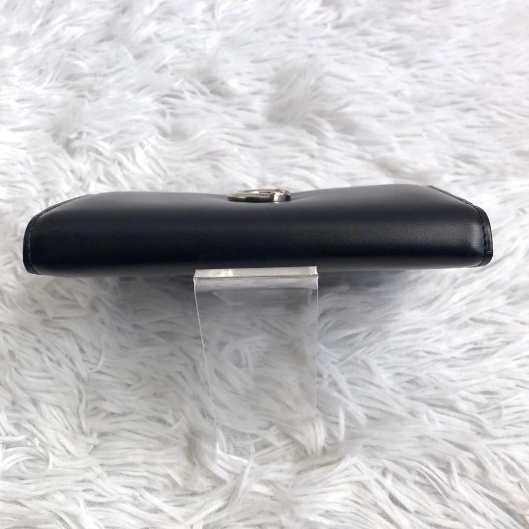 財布 ブランド 黒 Cartier カルティエ パンテール 箱付き レザー 本革