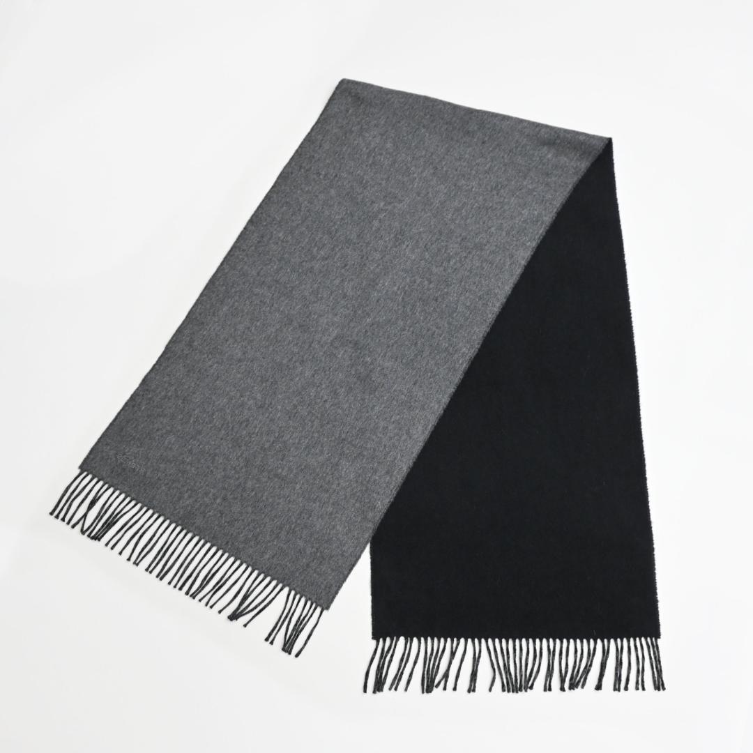 ■ □ 45963★冬 HERMES エルメス マフラー カシミヤ100％