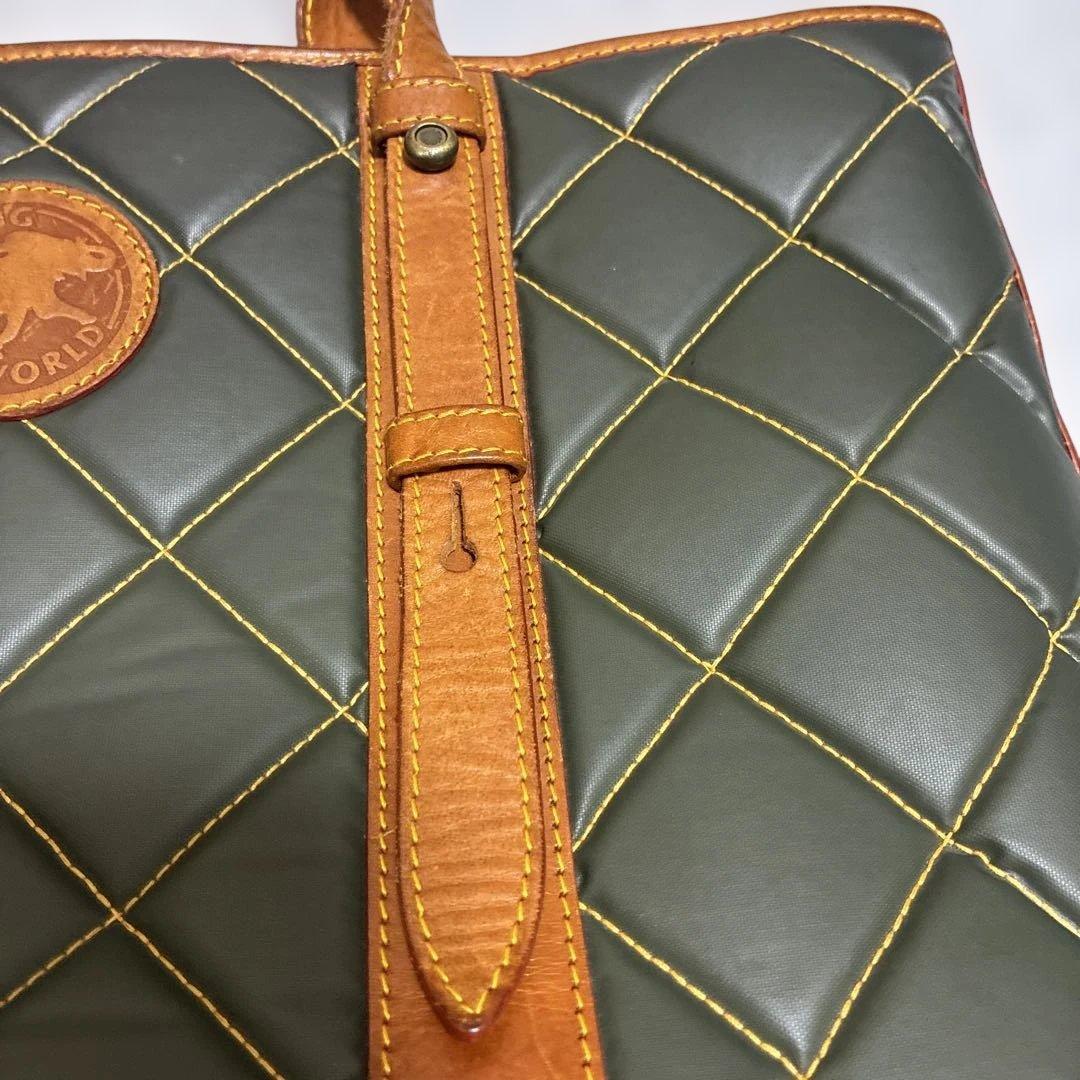 HUNTING WORLD キルティングトートバッグ