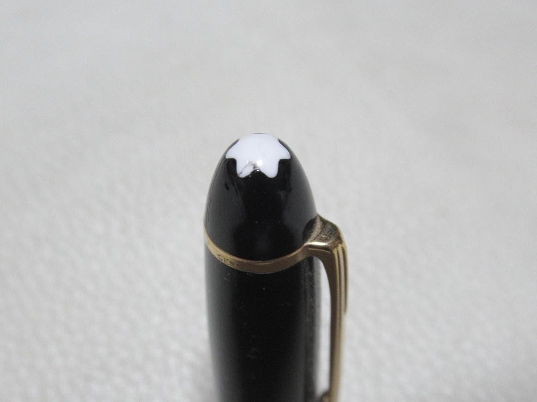 修理必要 1990年代◆モンブラン ル・グラン146 黒 ペン先中白 F 14K