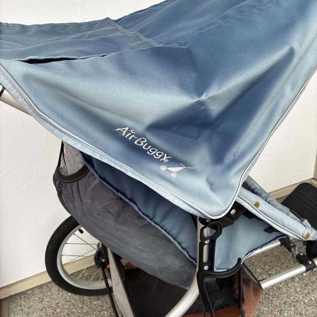 DRY  AirBuggyラン ジョギング用ベビーカー ブルー