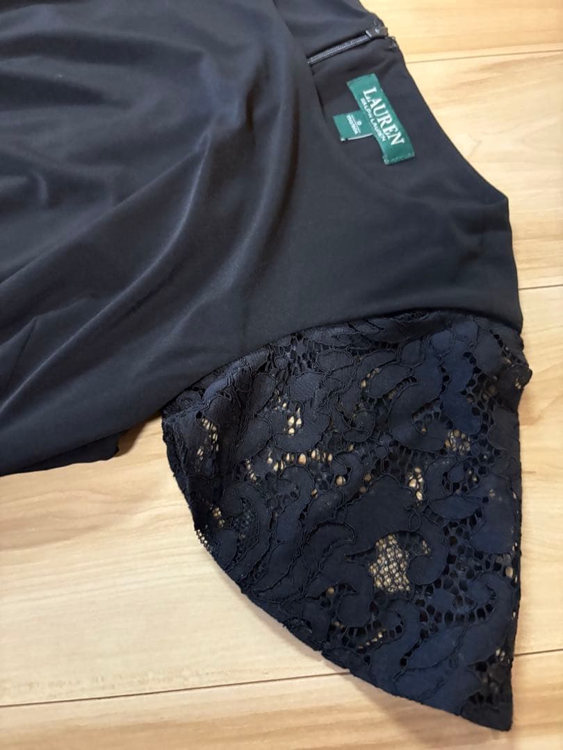 美品★LAUREN RALPH LAUREN★ドレスワンピース　結婚式　レース