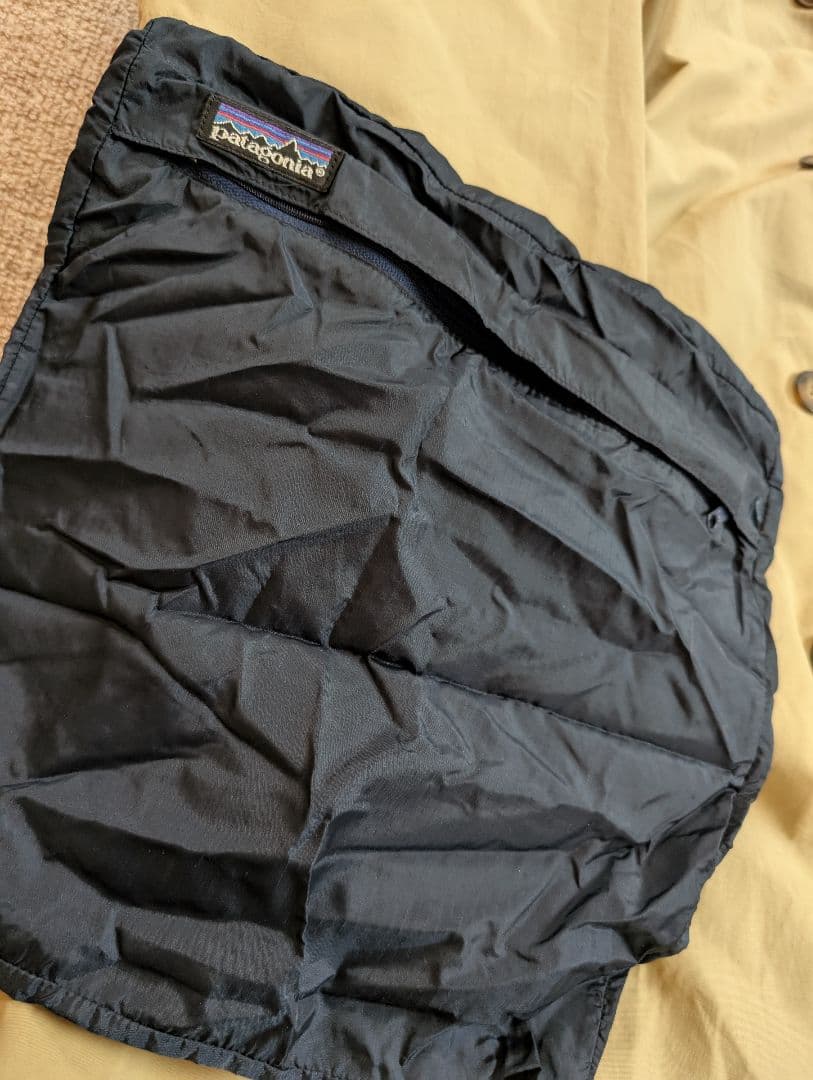 パタゴニア　シティレインコート　90s USA製　希少Sサイズ 美品　保存袋付