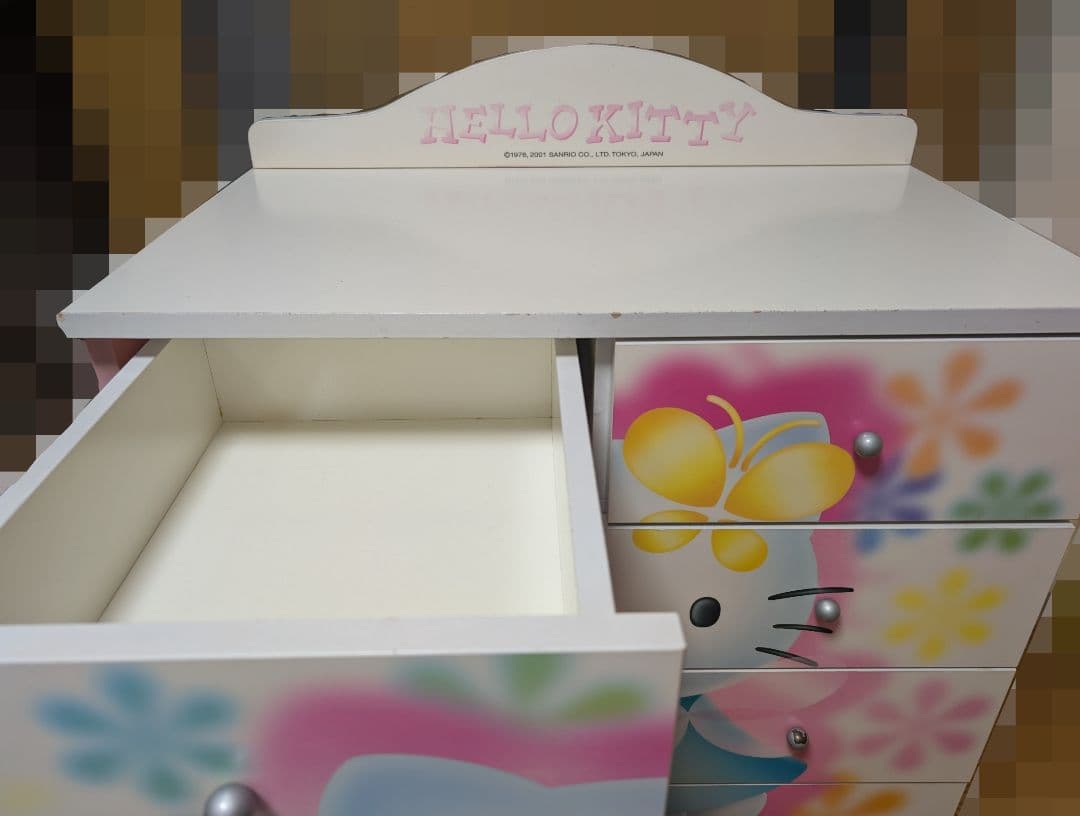 大幅値下げ★レア★ハローキティ★5段チェスト